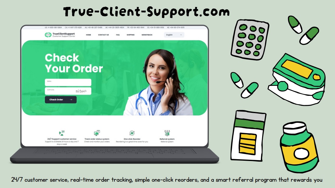 True Client Support site